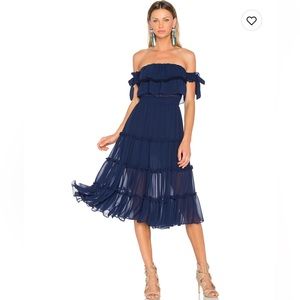 MISA Los Angeles Micaela Dress in Navy